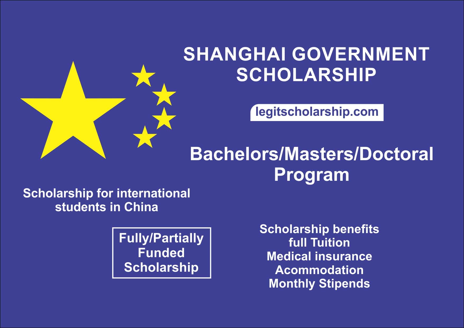 SGS Shanghai Government Scholarship 2023-24 Application | Fully Funded ...