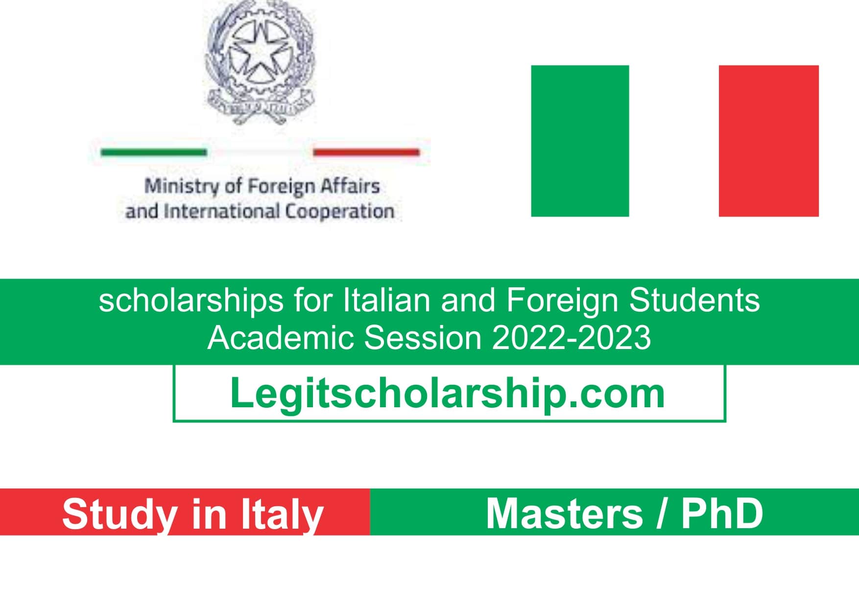 Fully Funded Italian Government Scholarships for Foreign Students 202425 —