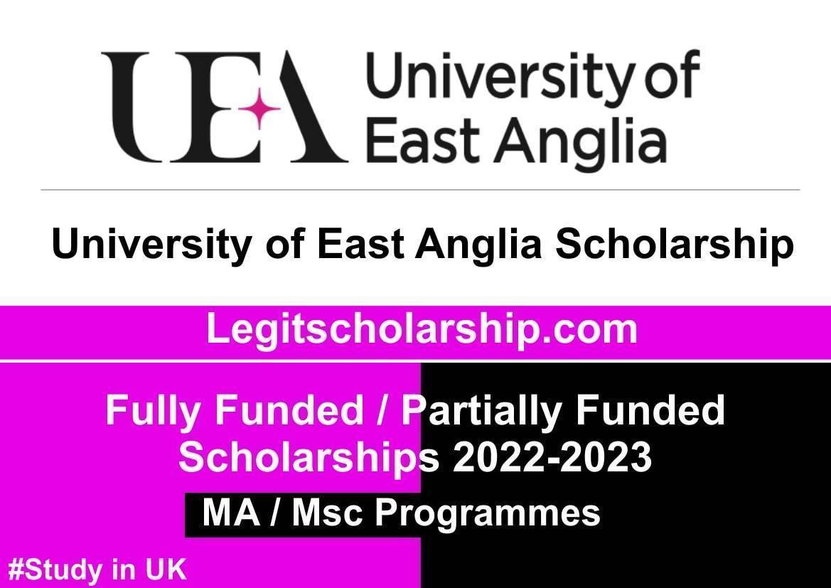 University of East Anglia (UEA) Scholarships for International students ...