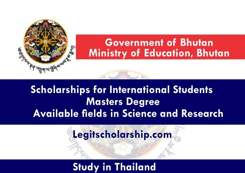 Bhutanese Government Scholarship for International Students 2024