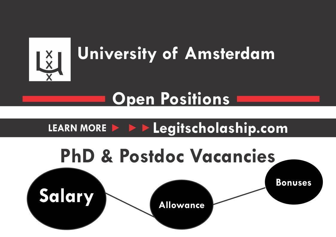 amsterdam university phd positions