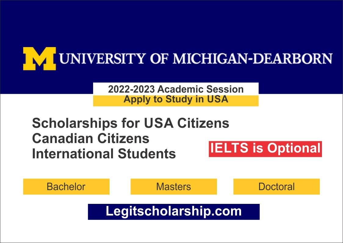 University Of Michigan Scholarship For International Students 2024-2025 ...