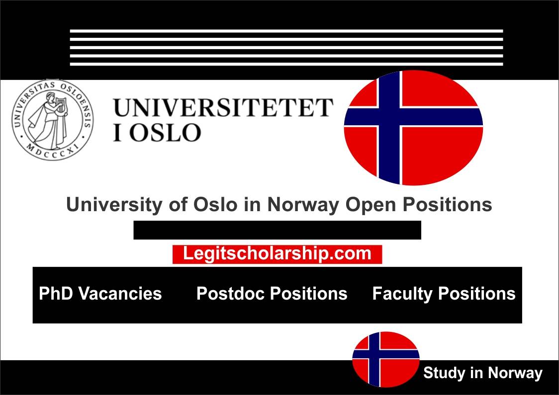 phd oslo vacancies