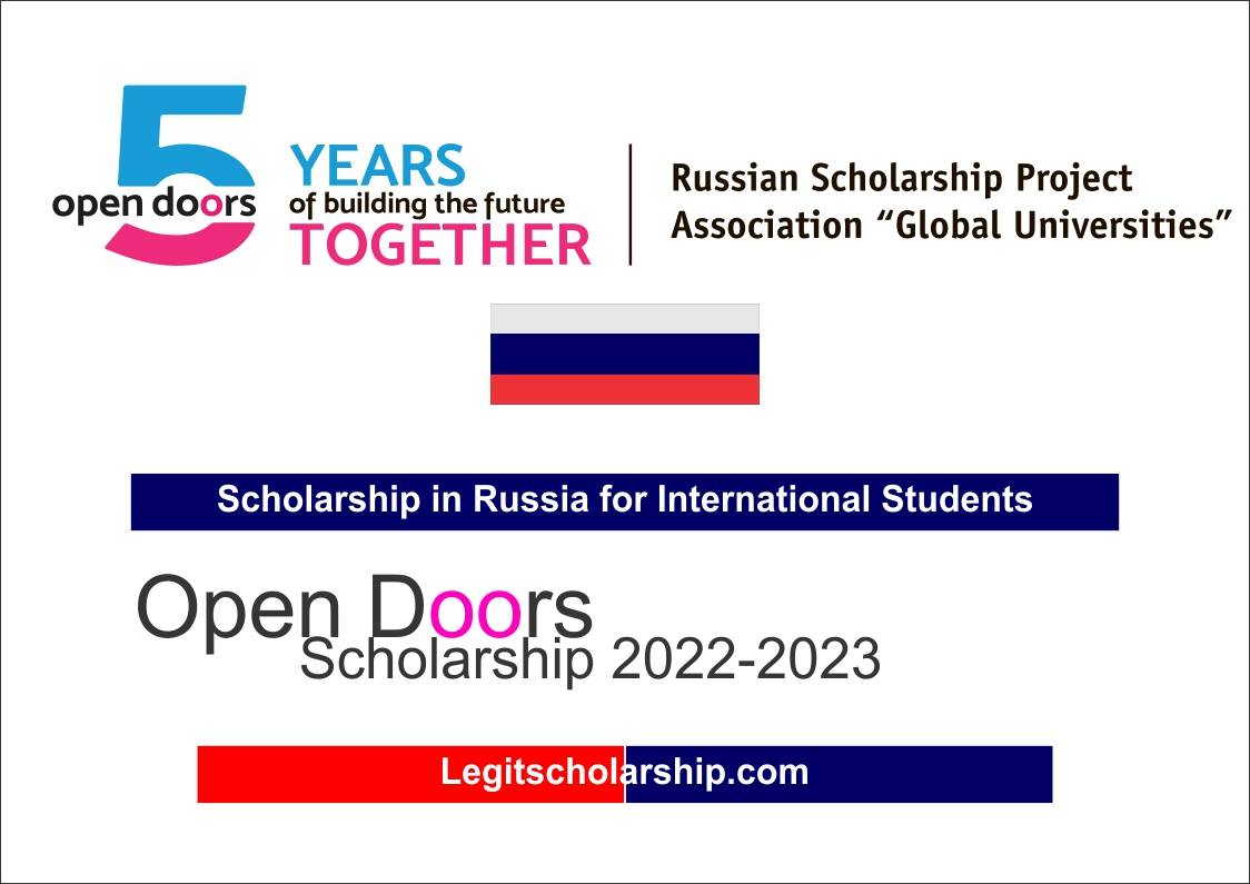 Open Doors Russian Scholarship Project For International Students 2024 ...