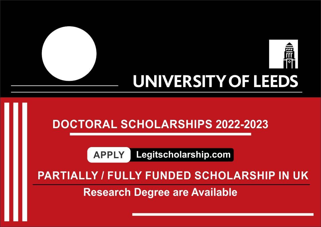 phd scholarship leeds