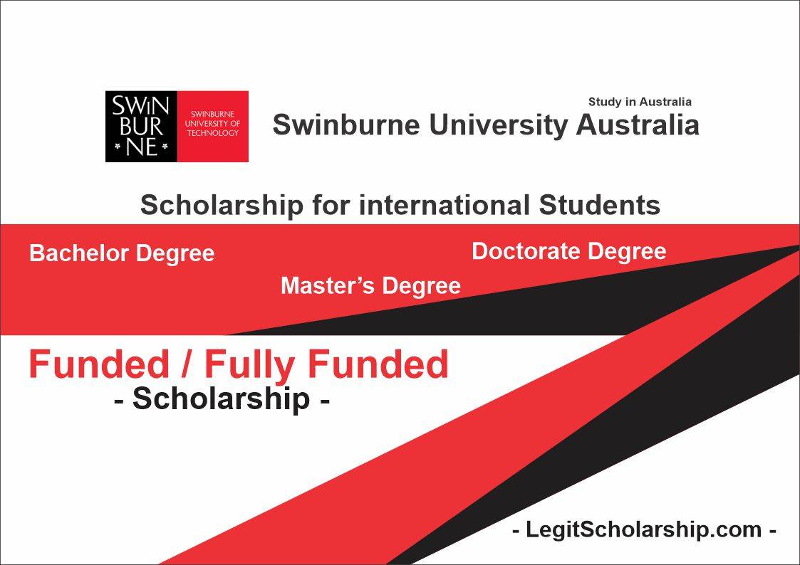 swinburne university of technology scholarship for international students