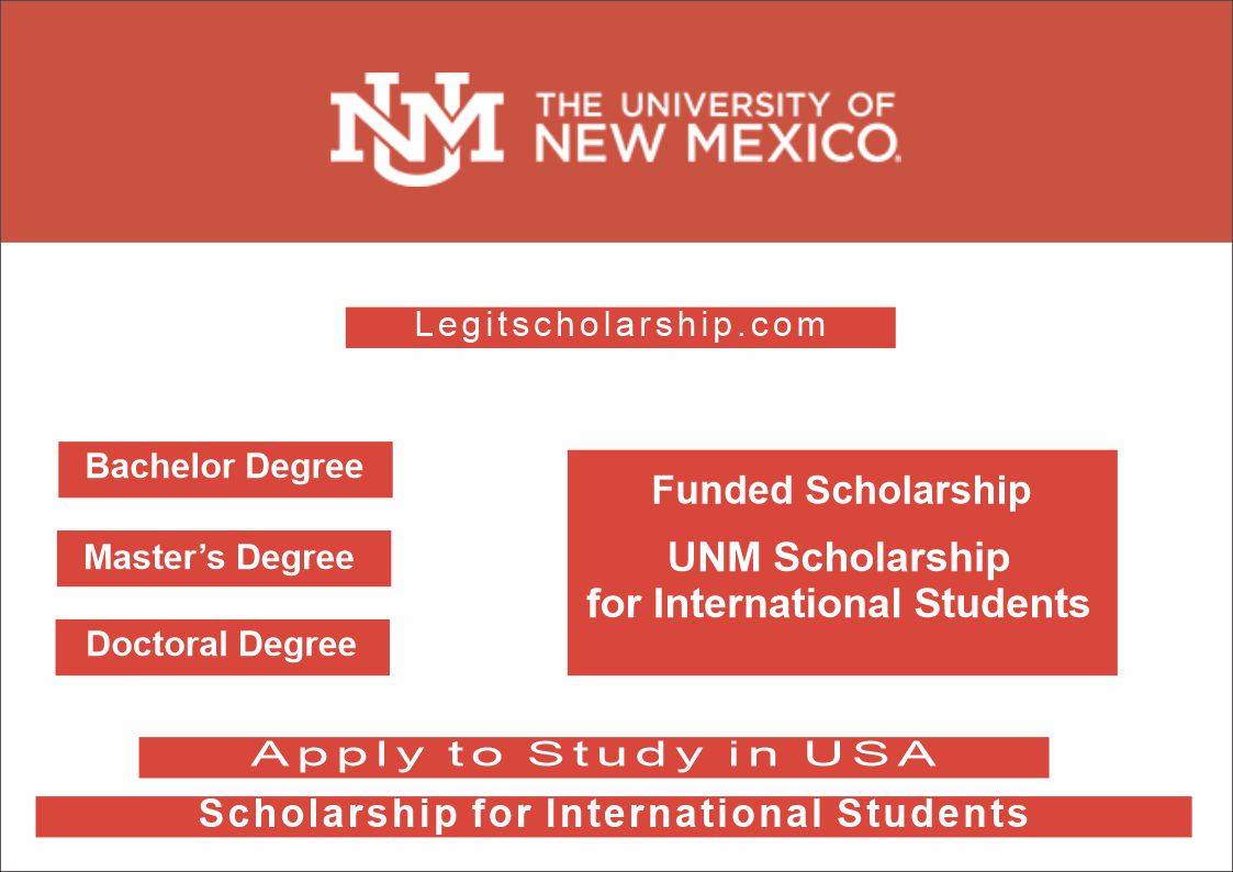 University Of New Mexico Scholarship For International Students 