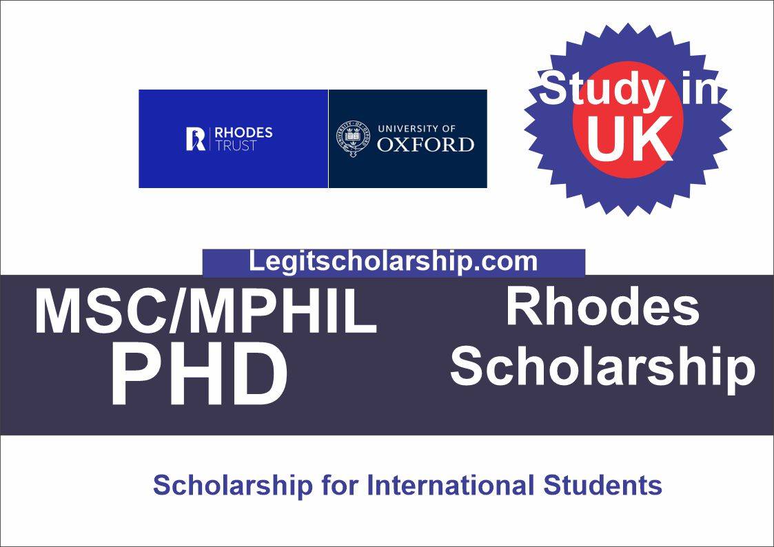 Rhodes Scholarship for Foreigners 20242025 in UK Fully Funded