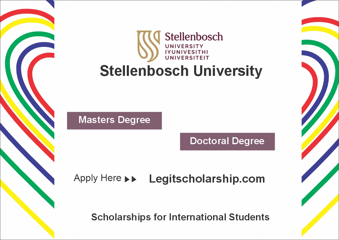 Stellenbosch University Scholarships for International Students 2023-24 ...