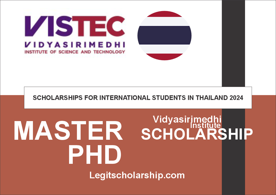 Vidyasirimedhi institute of science and technology (vistec) Scholarship